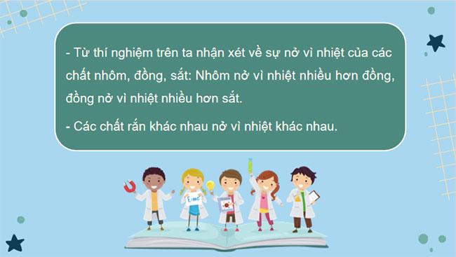  Sự nở vì nhiệt