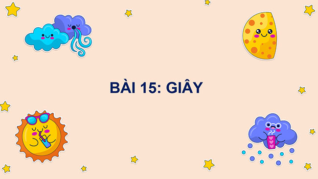 PowerPoint Toán lớp 4 Giây