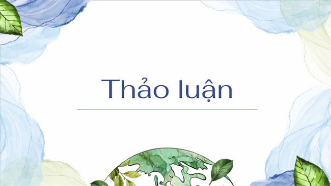 Trao đổi về một vấn đề mà em quan tâm