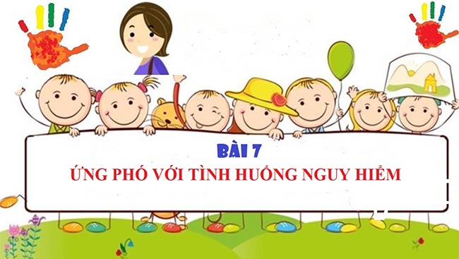 PowerPoint GDCD 6 Ứng phó với tình huống nguy hiểm