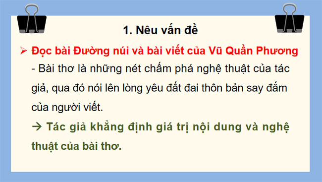 Bài thơ Đường núi của Nguyễn Đình Thi