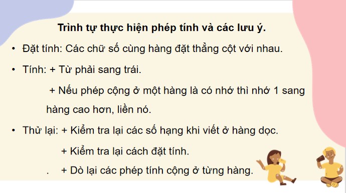 PowerPoint Bài 40: Phép cộng các số tự nhiên