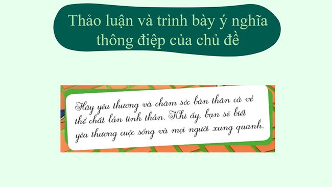 PowerPoint Công nghệ 6 Hoạt động trải nghiệm 6 Chủ đề 2