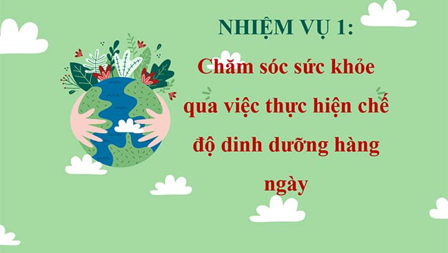 PowerPoint Công nghệ 6 Hoạt động trải nghiệm 6 Chủ đề 2