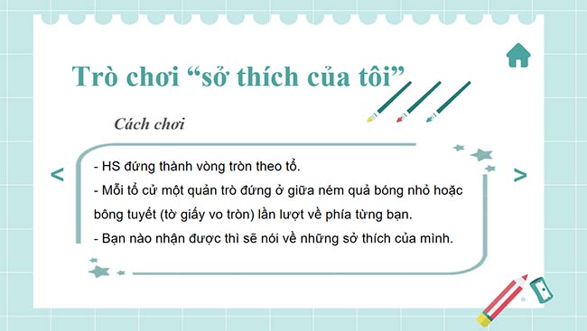 PowerPoint Hoạt động trải nghiệm 6: Sở thích và khả năng của em