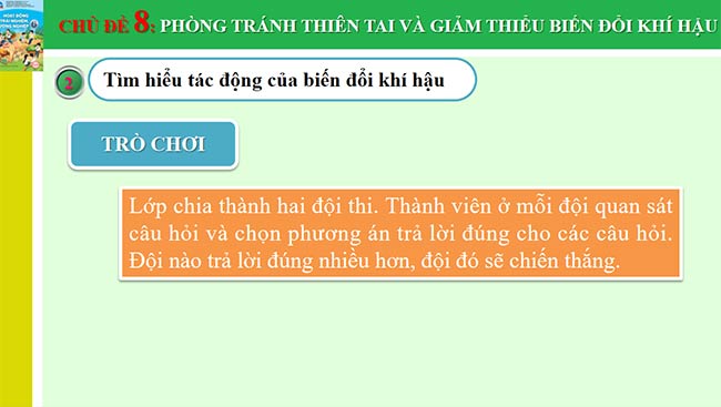 PowerPoint Công nghệ 6 Hoạt động trải nghiệm 6 Chủ đề 8