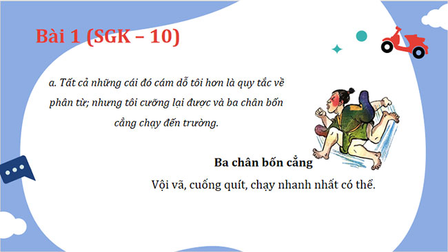 Giáo án PowerPoint Ngữ văn 7 Thực hành tiếng Việt trang 10