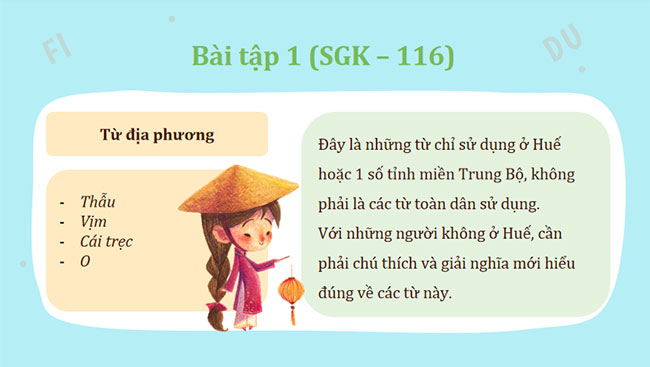 Giáo án PowerPoint Ngữ văn 7 Thực hành tiếng Việt trang 116