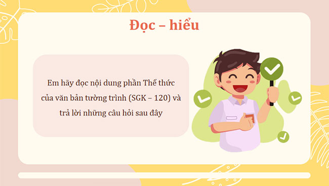 Giáo án PowerPoint Ngữ văn 7 Viết văn bản tường trình
