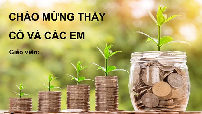 PowerPoint Hoạt động trải nghiệm 6: Chi tiêu hợp lí