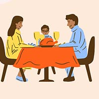 PowerPoint Hoạt động trải nghiệm 6 Chủ đề 5 Bài 2: Giải quyết một số vấn đề nảy sinh trong gia đình