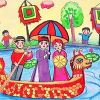 PowerPoint Hoạt động trải nghiệm 6 Chủ đề 6 Bài 4: Truyền thống quê em