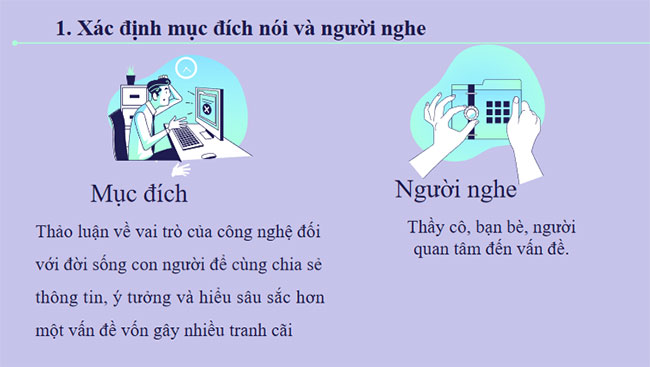Giáo án PowerPoint Ngữ văn 7 Thảo luận về vai trò của công nghệ đối với đời sống con người