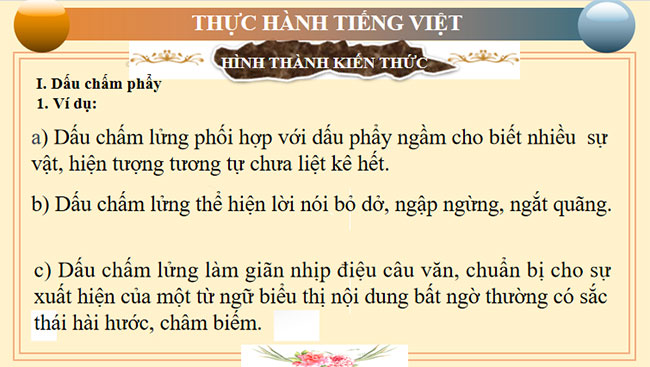 Giáo án PowerPoint Ngữ văn 7 Thực hành tiếng Việt trang 41