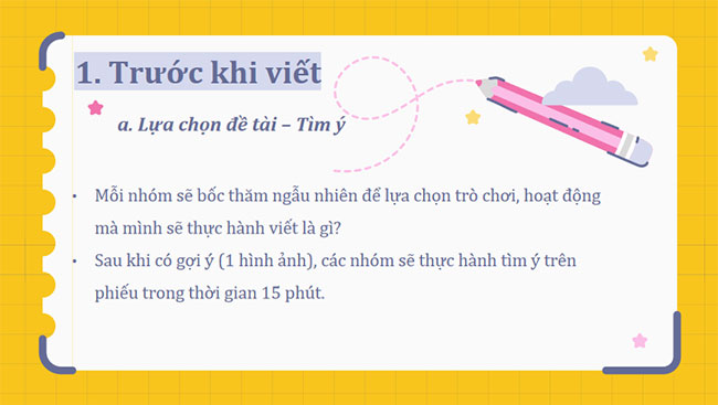 Giáo án PowerPoint Ngữ văn 7 Viết bài văn thuyết minh về quy tắc hoặc luật lệ trong trò chơi hay hoạt động