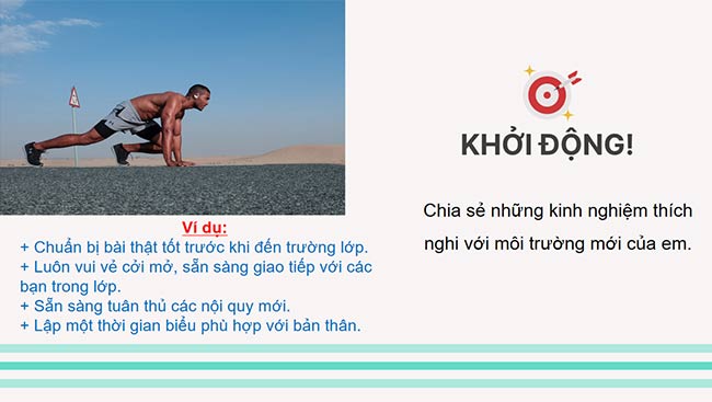 PowerPoint HĐTN 6: Thích nghi với môi trường