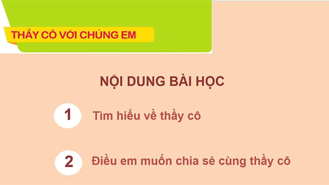 PowerPoint HĐTN 6: Thầy cô với chúng em