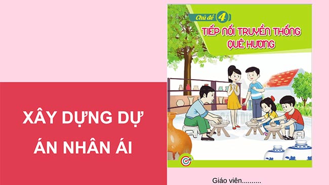 PowerPoint HĐTN 6: Xây dựng dự án nhân ái