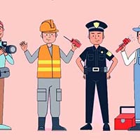 PowerPoint Hoạt động trải nghiệm 6 Chủ đề 8 Bài 1: Thế giới nghề nghiệp quanh ta