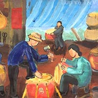 PowerPoint Hoạt động trải nghiệm 6 Chủ đề 8 Bài 3: Trải nghiệm nghề truyền thống