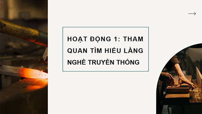 PowerPoint HĐTN 6: Trải nghiệm nghề truyền thống