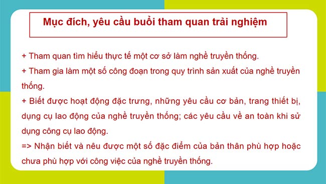 PowerPoint HĐTN 6: Trải nghiệm nghề truyền thống