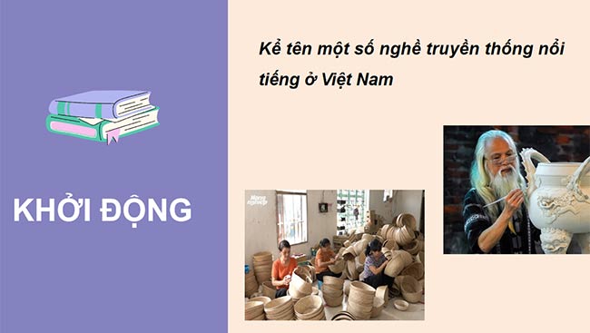 PowerPoint HĐTN 6: Em với nghề truyền thống