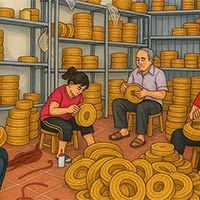 PowerPoint Hoạt động trải nghiệm 6 Chủ đề 9 Bài 1: Em với nghề truyền thống