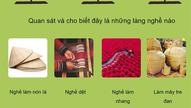 PowerPoint HĐTN 6: Em làm nghề truyền thống