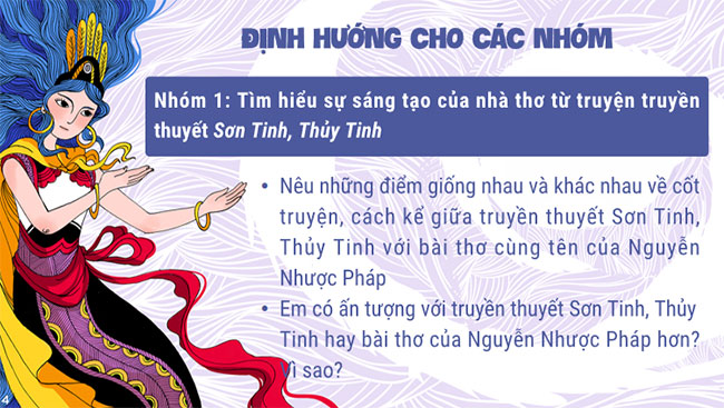 Giáo án PowerPoint Ngữ văn 9 Sơn Tinh Thủy Tinh