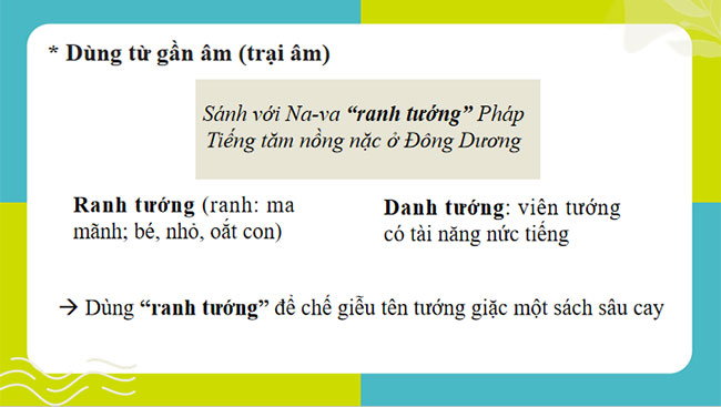 Giáo án PowerPoint Ngữ văn 9 Thực hành tiếng Việt trang 44