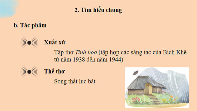 Giáo án Ngữ văn 9 Bài 2 Tiếng đàn mưa