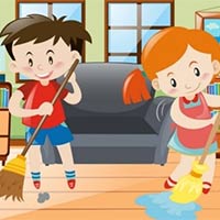 PowerPoint Hoạt động trải nghiệm 6 Chủ đề 6: Công việc trong gia đình