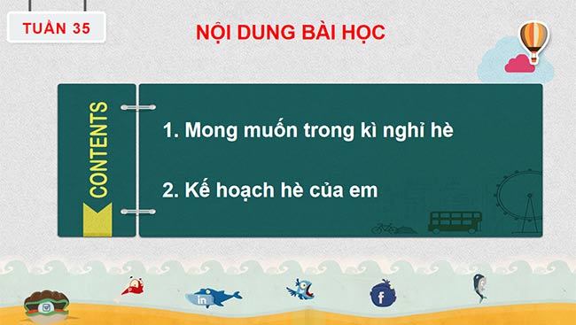 PowerPoint HĐTN 6: Kế hoạch hè