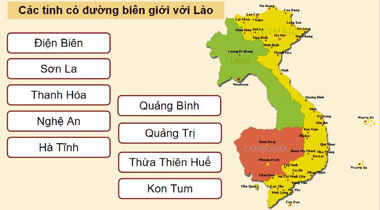 Bài 19: Nước Cộng hoà Dân chủ Nhân dân Lào