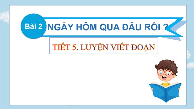 PowerPoint Viết đoạn văn giới thiệu bản thân