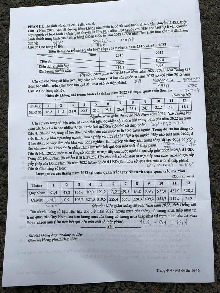 Đề Địa thi THPT quốc gia 2025