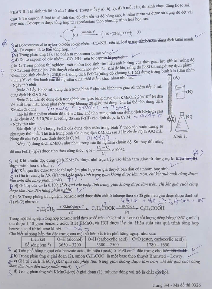 Đề Hóa THPT quốc gia 2025