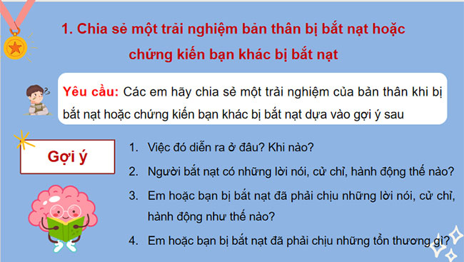  Phòng tránh bắt nạt học đường