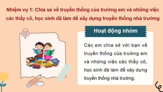  Xây dựng truyền thống nhà trường