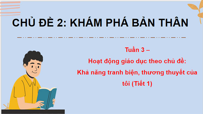  Khả năng tranh biện thương thuyết của tôi