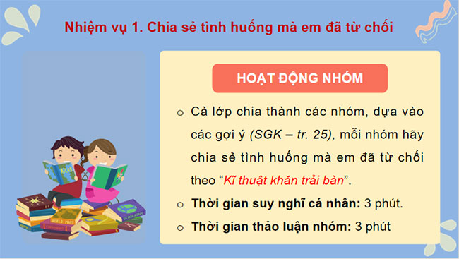  Kĩ năng từ chối