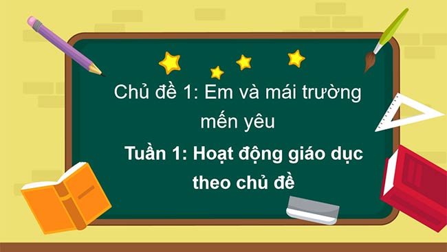 PowerPoint Hoạt động trải nghiệm 2 Tuần 1