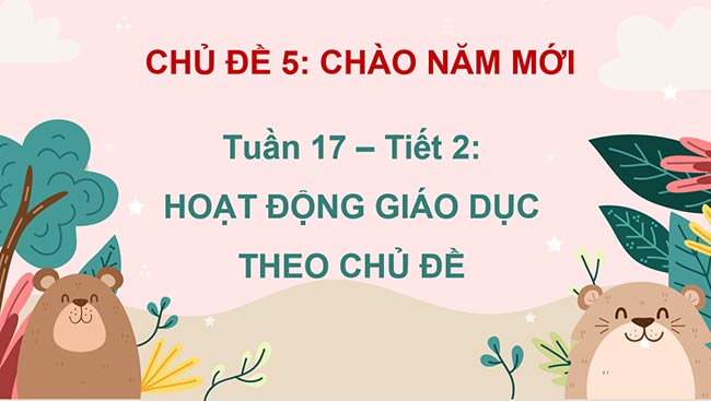 PowerPoint Hoạt động trải nghiệm 2 Tuần 17