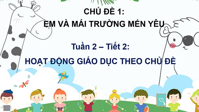 PowerPoint Hoạt động trải nghiệm 2 Tuần 2