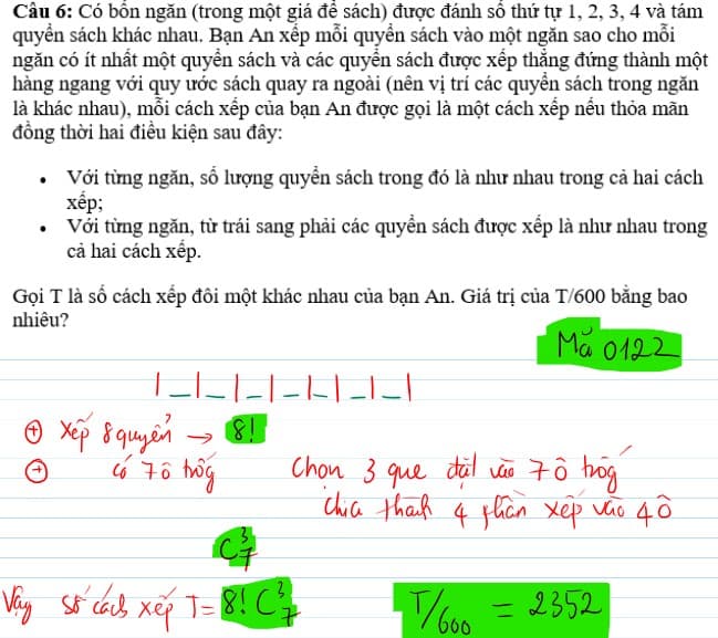 Hướng dẫn giải chi tiết đề Toán THPT 2025