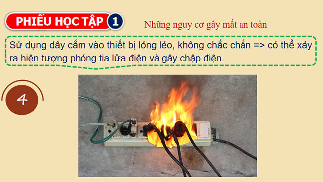 Các quy tắc an toàn trong phòng thực hành Vật lí