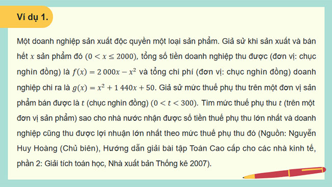 Chủ đề 1: Một số vấn đề về thuế