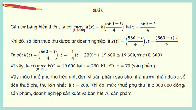 Chủ đề 1: Một số vấn đề về thuế