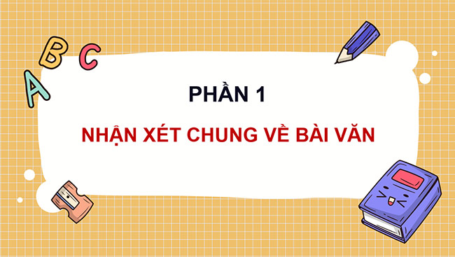 PowerPoint Trả bài văn tả phong cảnh (Bài viết số 1)